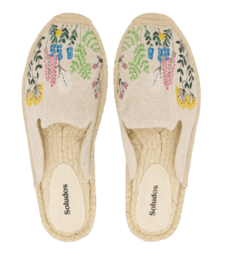 Soludos Embroidered Espadrille Mule