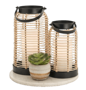 Rattan Boho Lanterns