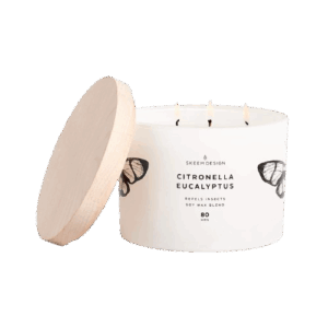 Skeem Three-Wick Citronella Candle