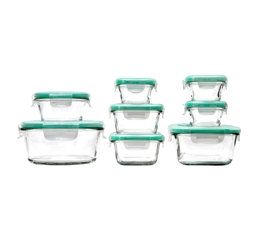 OXO Good Grips Covered Glass Containers
