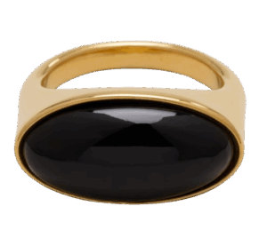 Gold & Black Mix Ring