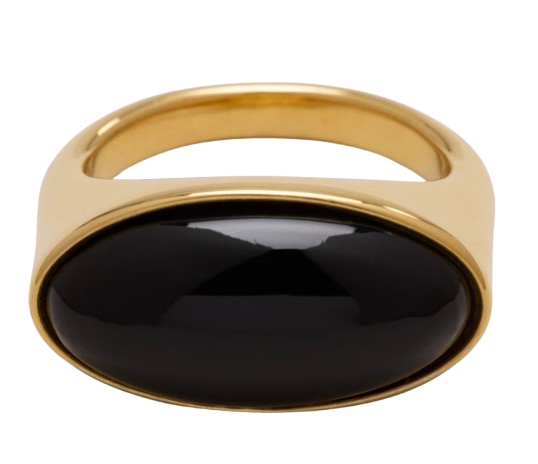 Gold & Black Mix Ring