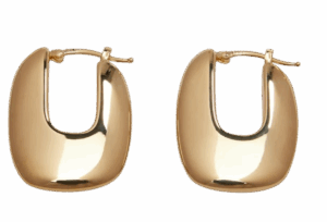 Ravena U-Profile Hoop Earrings