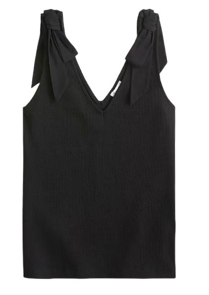 J.Crew Factory Bow Shoulder Tank Top