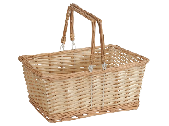 Large Handwoven Market Basket
