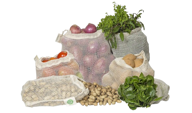 Reusable Cotton Produce Bags