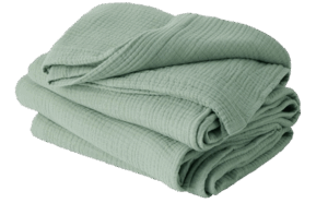 Bedsure Cotton Muslin Lightweight Throw Blanket