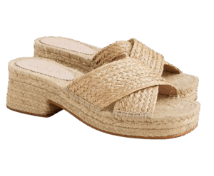 J.Crew Block Heel Espadrille