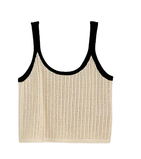 Madewell Open-Stitch Sweater Tank