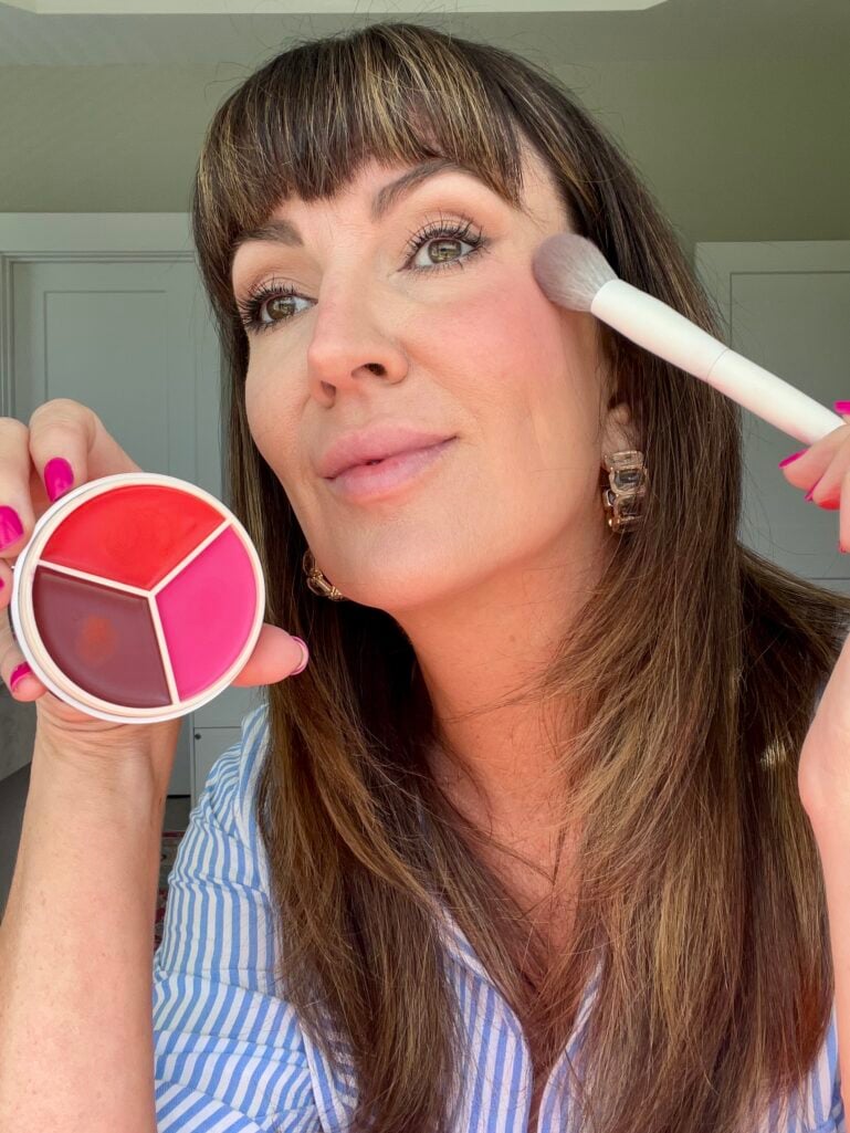 blush palette and application