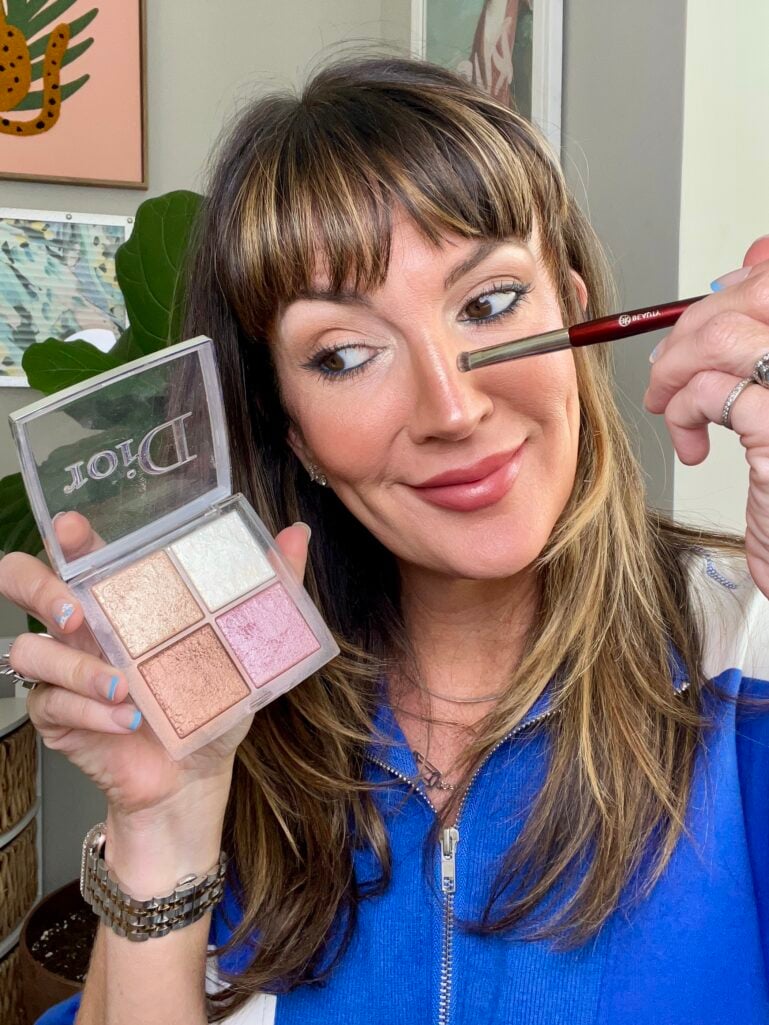 Cheeks, Nose, Eyes, Highlighter, Makeup for Mature Skin,