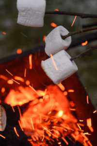 The Secret to Hosting a Chic and Cozy Backyard Bonfire This Fall