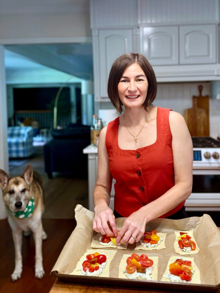 Goat Cheese Tart Assembly
