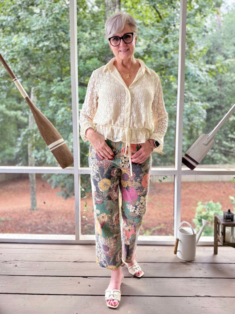 Colorful Denim Late Summer Outfit