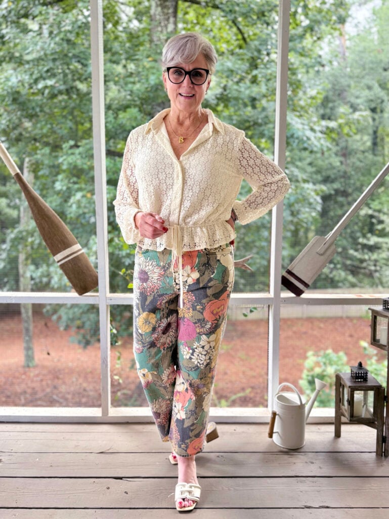 Colorful Denim Late Summer Outfit