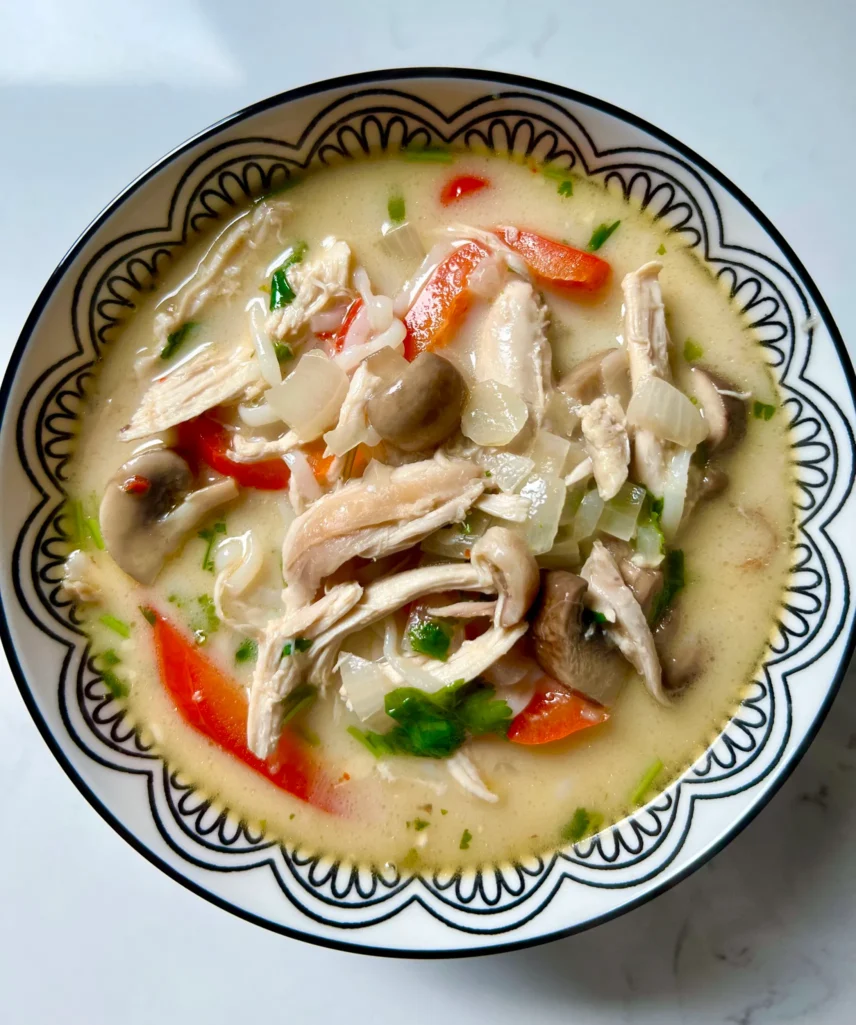 Coconut Chicken Noodle Soup