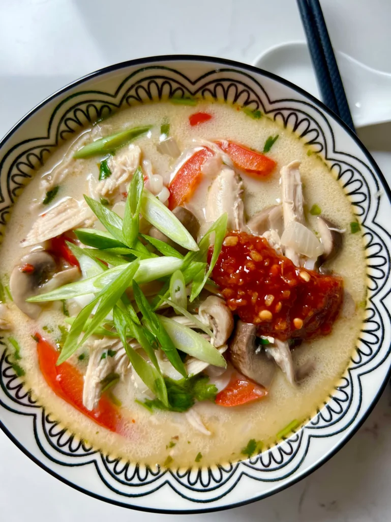 Coconut Chicken Noodle Soup