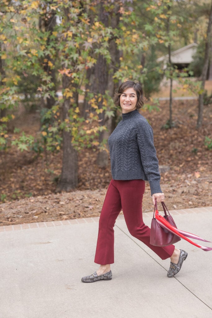 Fall Style inspiration - Chianti Red