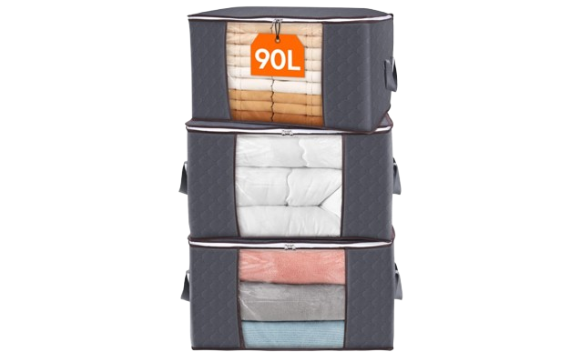 Storage Bins for Seasonal Clothing