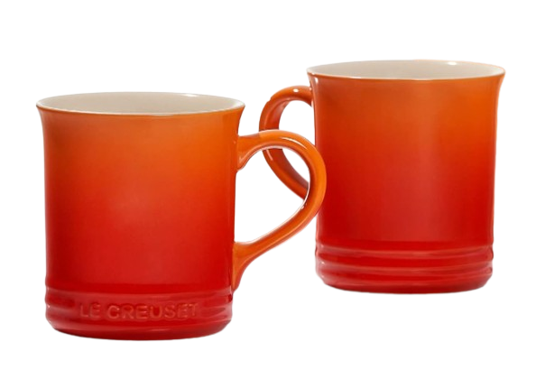 Stoneware Mugs with Seasonal Charm
