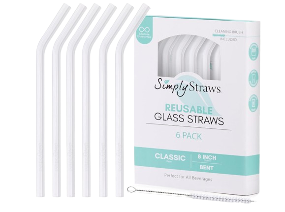 Reusable Glass Straws