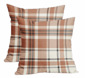 Fall Plaid Pillow Covers