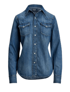 Ralph Lauren Denim Western Shirt