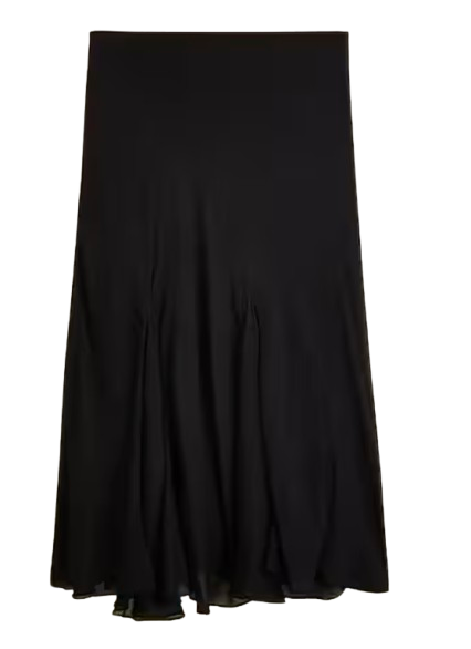 J.Crew Petite Gwyneth Skirt in Chiffon
