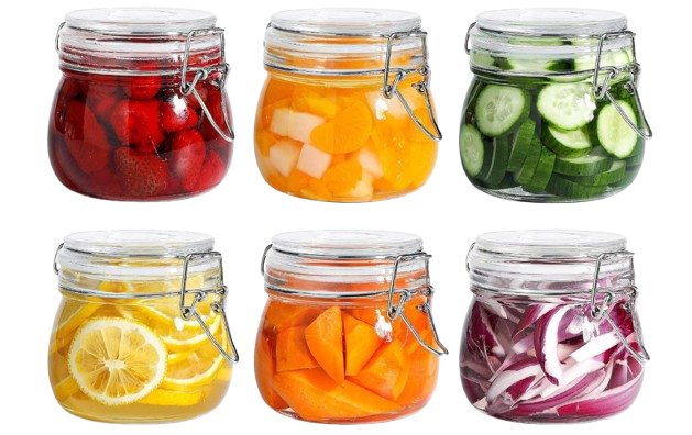 Harvest-Inspired Storage Jars