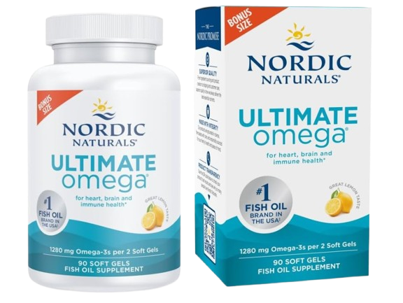 Fish Oil Omega-3s for Brain & Heart