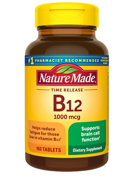 Energy Support from B12 vitamins