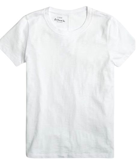 J.Crew Factory Girlfriend Crewneck Tee