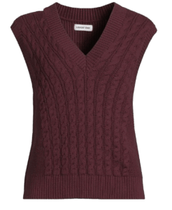 Lands’ End V-Neck Sweater Vest