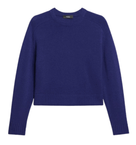 Theory Cropped Cashmere Sweater