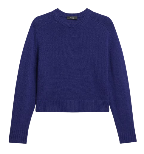 Theory Cropped Cashmere Sweater