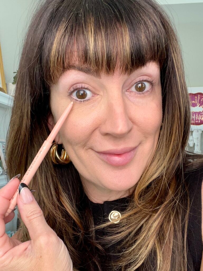 Apply eyeliner