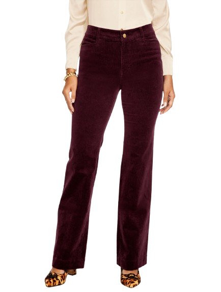 Talbots Burgundy Corduroy Pants