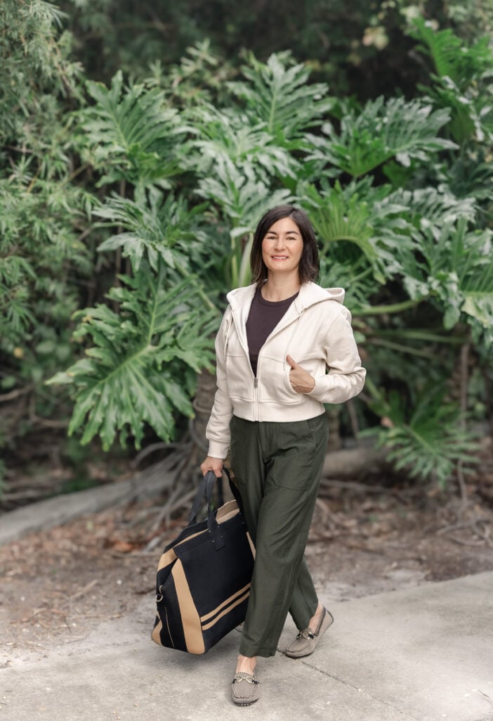 complete Tailored travel look for petites