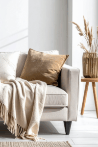 The Throw Pillow Swap That Will Instantly Warm Up Your Fall Living Room 🍂