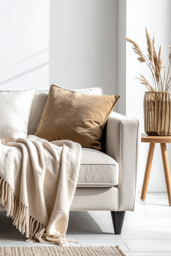 The Throw Pillow Swap That Will Instantly Warm Up Your Fall Living Room ๐