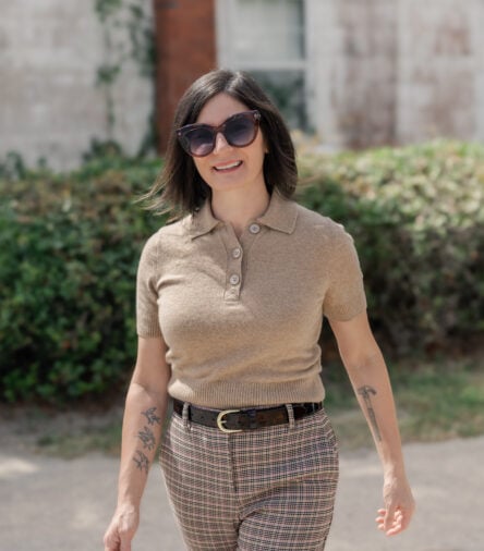 How to Style Plaid Pants When You’re Petite (Fall Outfit Inspiration 2025)