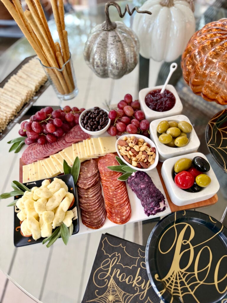 Spooky snacks: Halloween Charcuterie Board