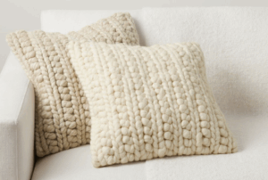 Chunky Knit Textured Pillow – Pottery Barn