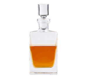 Glass Decanter with Stopper
