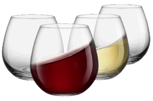 JoyJolt Stemless Wine Glasses