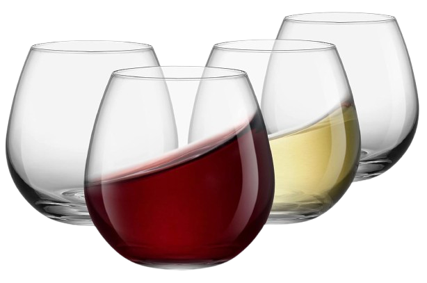 JoyJolt Stemless Wine Glasses