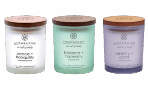 Chesapeake Bay Candle “Mind & Body” Collection