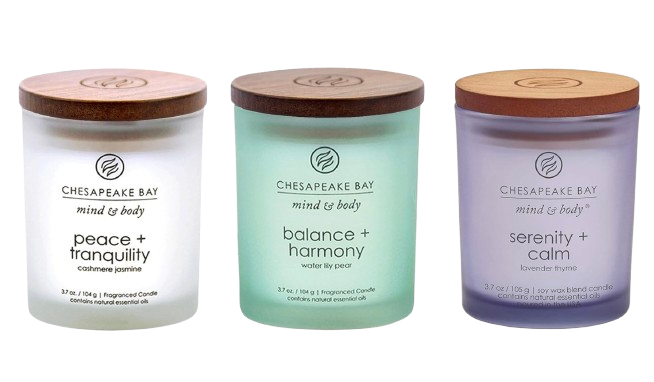 Chesapeake Bay Candle “Mind & Body” Collection