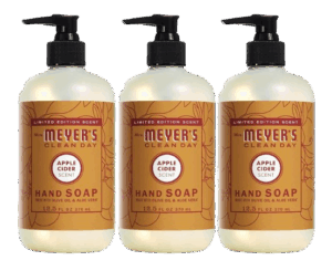 Mrs. Meyer’s Apple Cider Hand Soap, 3-Pack