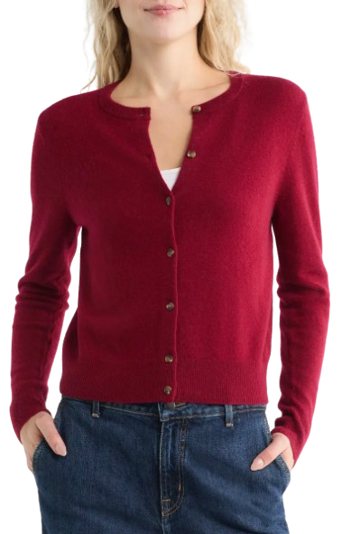 Nordstrom Cashmere Cardigan